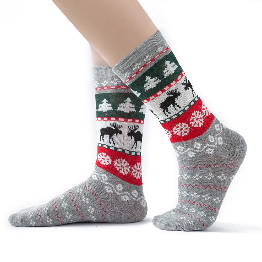 2020 New Geometric Checkered Socks Autumn and Winter Adult Plaided Socks Christmas Men and Women Hip Hop Cotton Socks