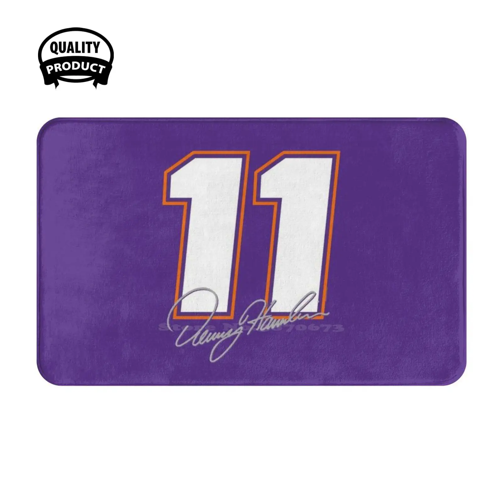 Hamlin - #11 Soft Cushion Home Carpet Door Mat Car Rug Denny Hamlin