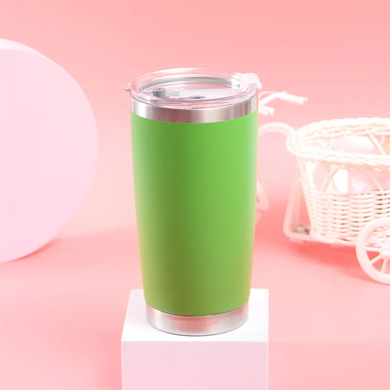 Gobelet isolé à Double paroi pour eau chaude et glace, tasse de voyage, à café, en acier inoxydable, pour voiture, flacon thermique Portable