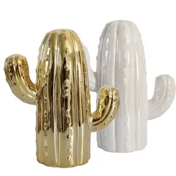 Creative cactus ornaments Home decoration living desktop Furnishing Birthday gifts Diy for students photography props Ceramic