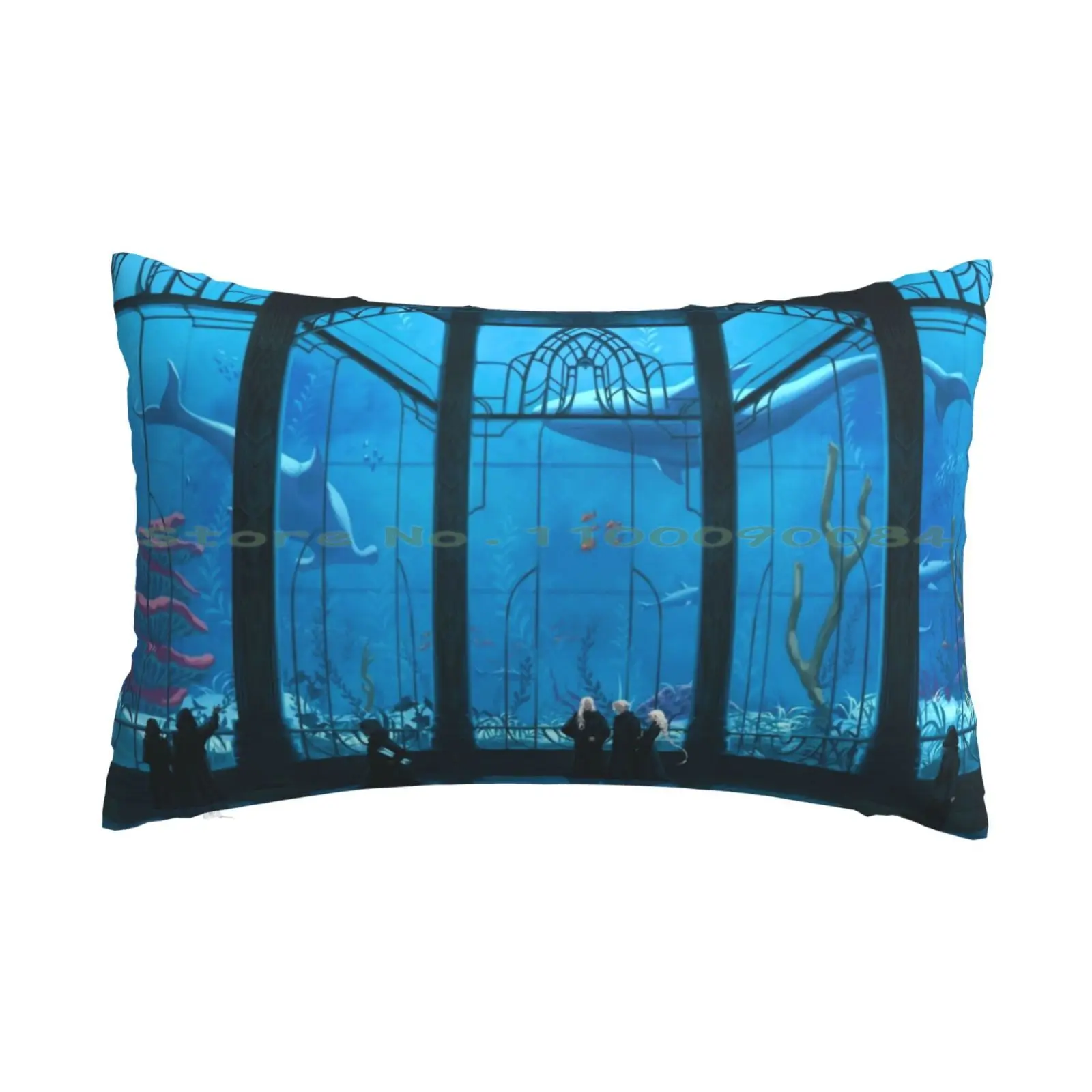 Akadaemia Ichthyology Pillow Case 20x30 50*75 Sofa Bedroom Ffxiv Ff14 Final Fantasy Xiv Akadaemia Anyder Mitron Emet Selch