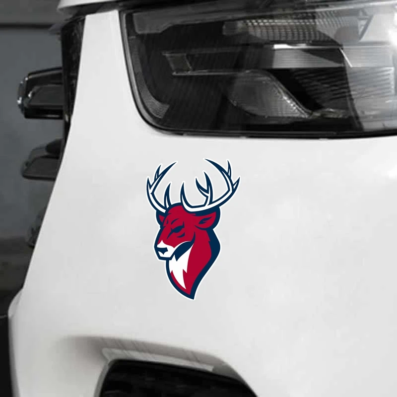 A0328# 13cm/17cm Self-Adhesive Decal For Deer Car Sticker Waterproof Auto Decors on Bumper Rear Window Laptop