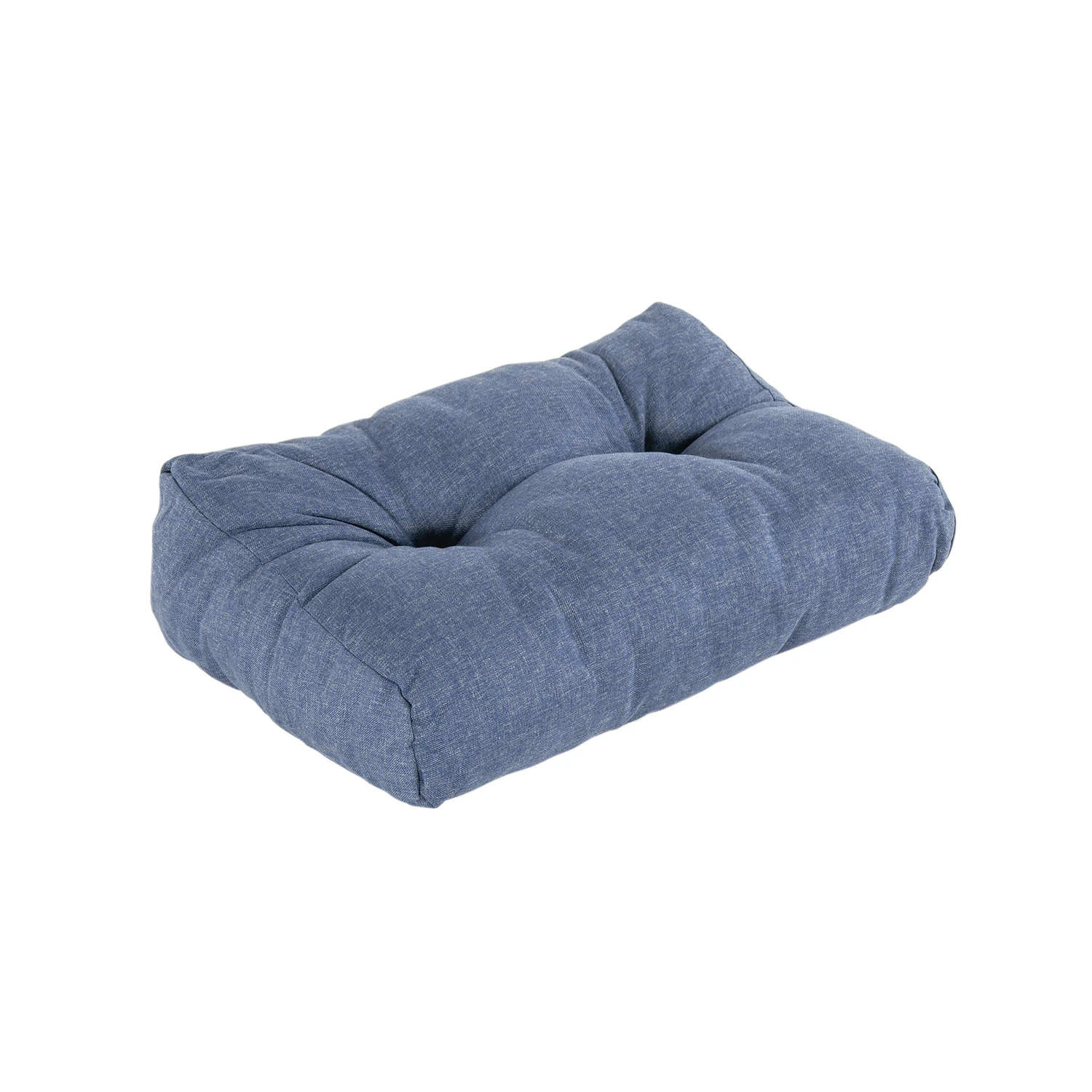 Pallet Middle Cushion, Size: 40x60x16 cm, Blue Olefin, Water Repellent, Outdoor Cushions, Garden Cushion, Outdoor Pillows, Pallet Sofa Cushions, Pallet Cushions