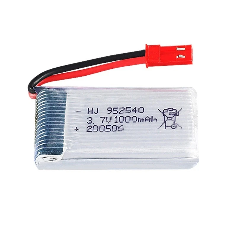 (JST) 3.7V 1000mAh 25c Lipo batteria e caricabatterie per Syma X5 X5C X5SC X5SW TK M68 CX-30 K60 905 V931 RC Quadcopter vs 3.7V 800mAh