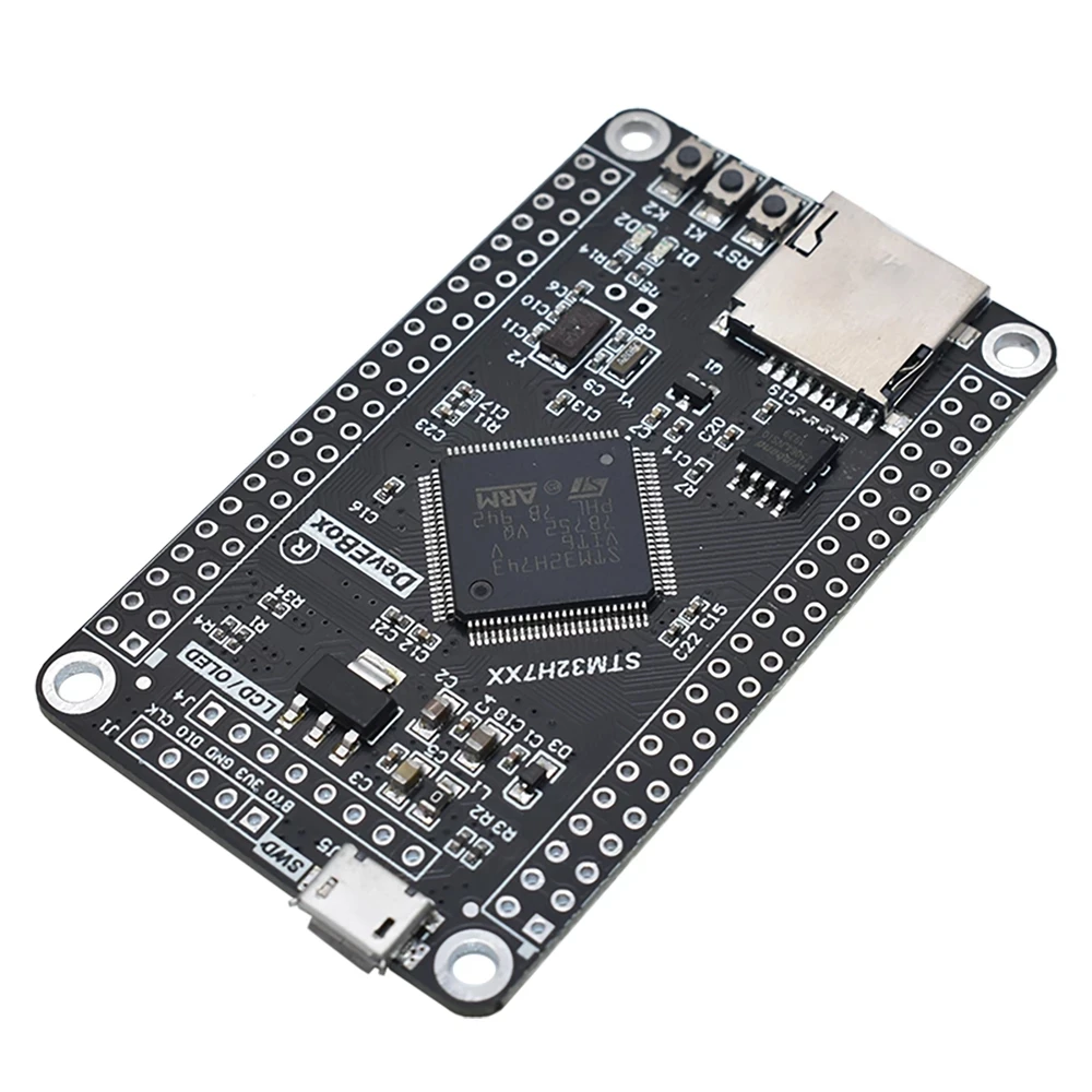 STM32H750VBT6 STM32H743VIT6 STM32H7 Development Board STM32 System Board M7 Core Board TFT Interface with USB Cable