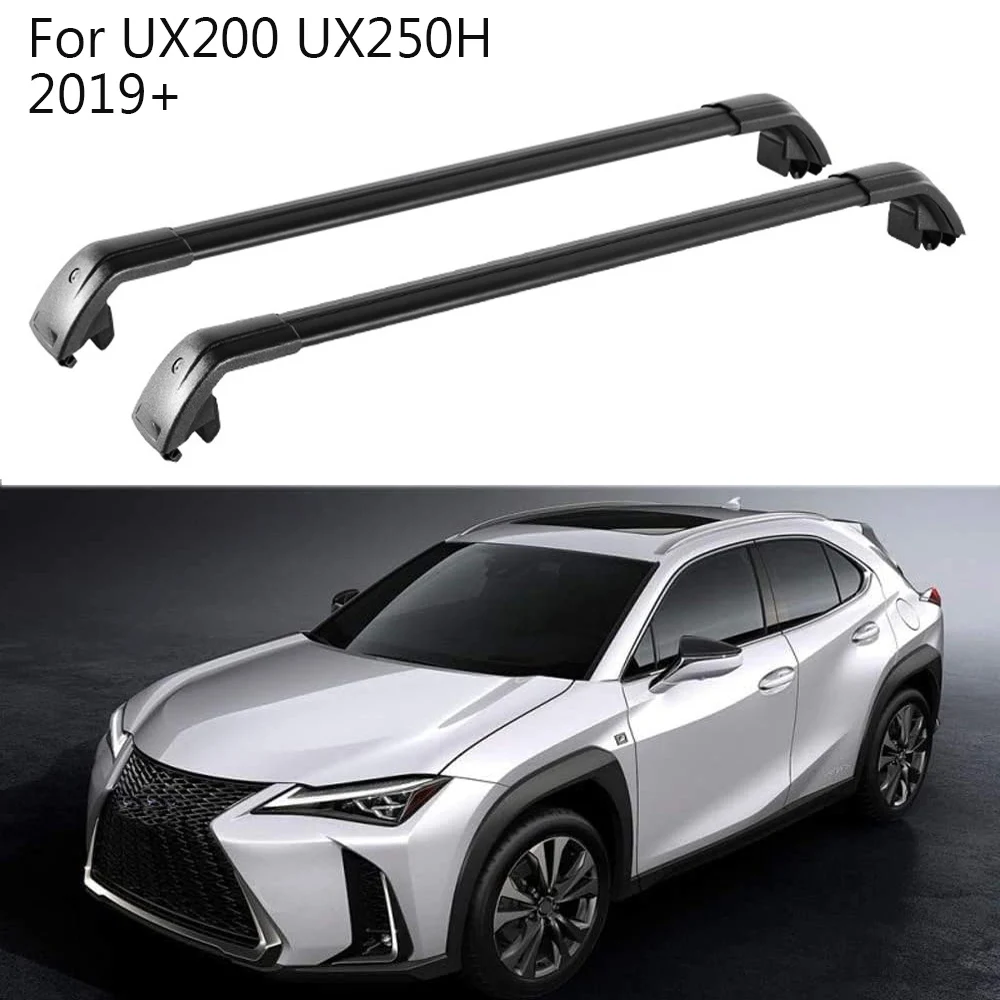 Universal Crossbar Cross Bar Fits for UX200 UX250H UX 2019 2020 Top Roof Rail Roof Rack Rail Rack Luggage Carrier Baggage Holder