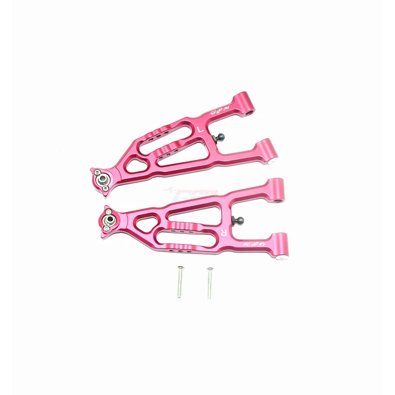 アルミ合金製フロントアーム,1/10 Baja Rey Desert Truck,rtrアップグレードアクセサリー