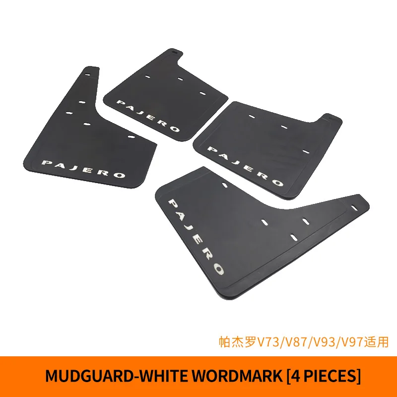 For Mitsubishi Pajero V97 V93 V87 V73 2004 2005 2006-2022 Mud Flaps Mudflaps Splash Guards Front Rear Car Refit Accessories