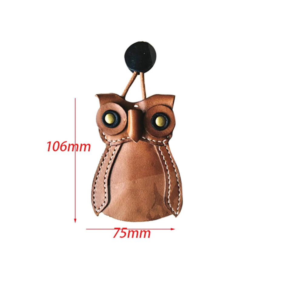 106x75mm DIY leather craft owl design key bag die cutting knife mold metal hollowed punch tool blade