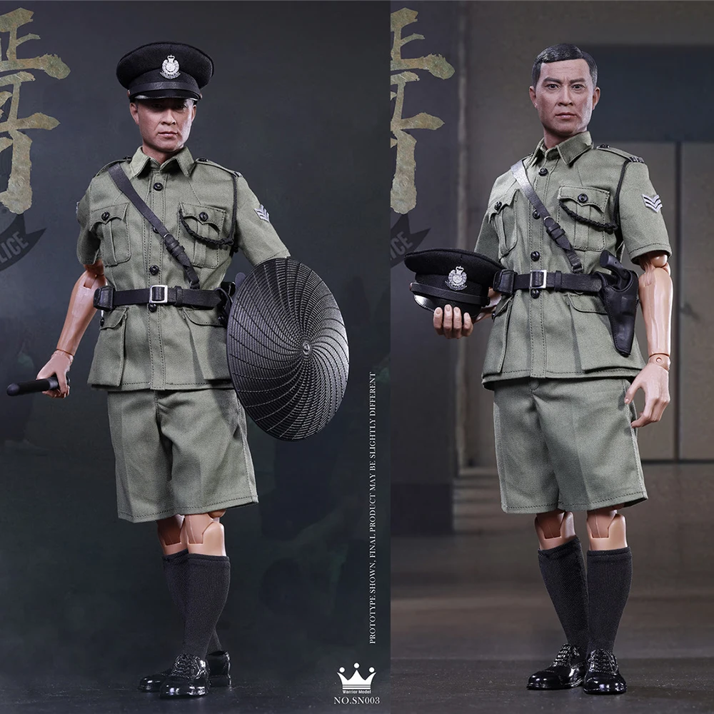 Art Figures SN003 1/6 Scale Male Solider Prison Officer of Royal Hong Kong Police in 1970s Action Figure Model