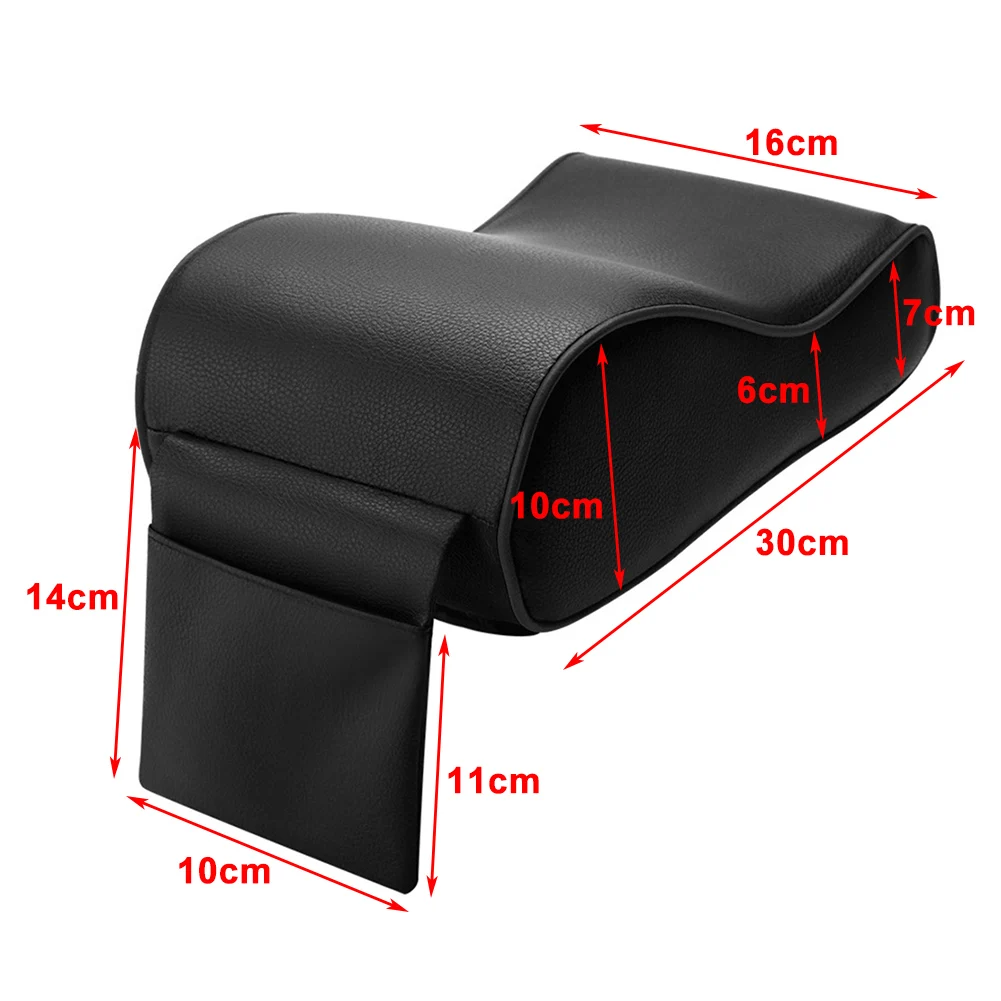 Multi Color PU Memory Foam Console Armrest Box Cushion Pad Mat Set Universal For Auto SUV Car Accessories