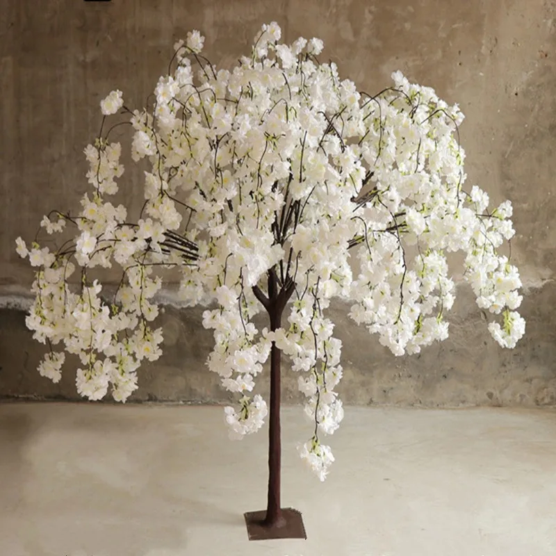 

Artificial Flowers Cherry Tree Simulation Plant Home Decor Living Room Hotel Wedding Decoration Sakura