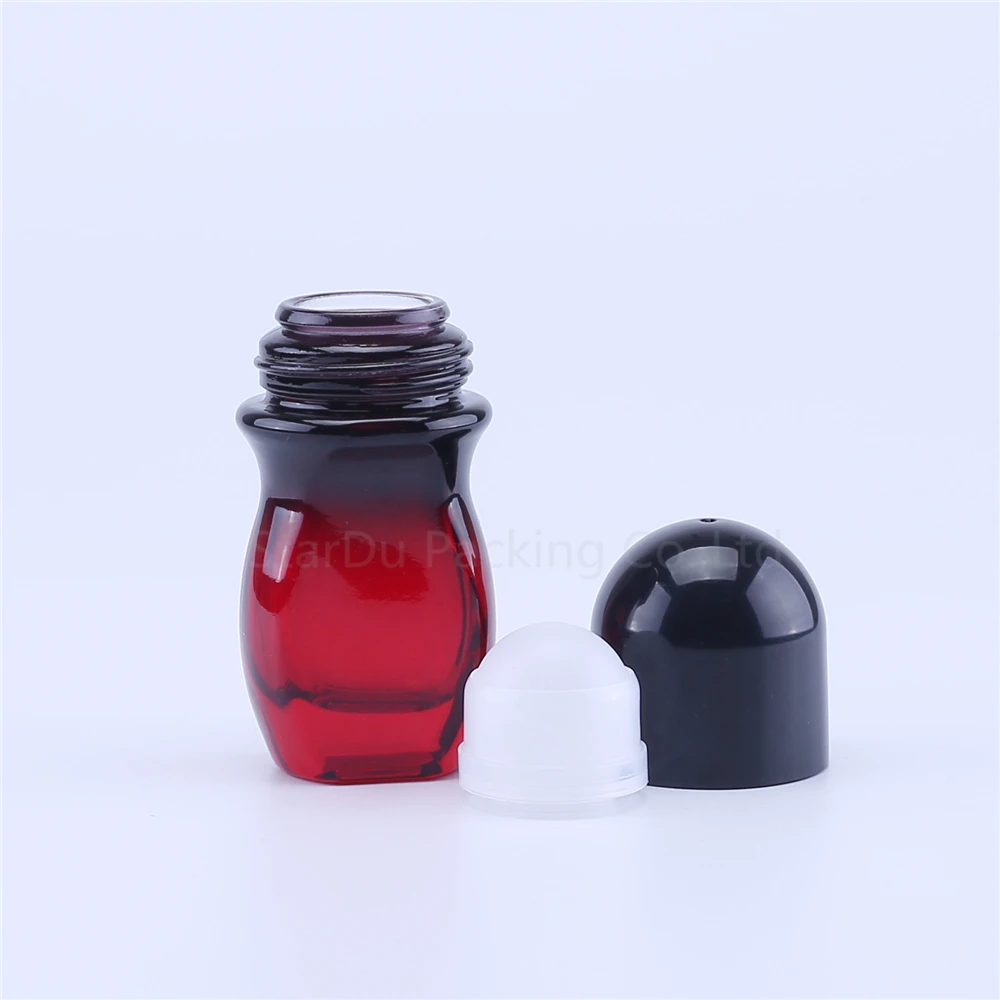 30ml roll on perfume bottle, 30cc clear essential oil rollon bottle, small glass roller container 120pcs