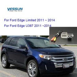 FHD Rear View camera For Ford Edge limited U387 2011 2012 2013 2014 CCD Night Vision Parking camera /license plate camera