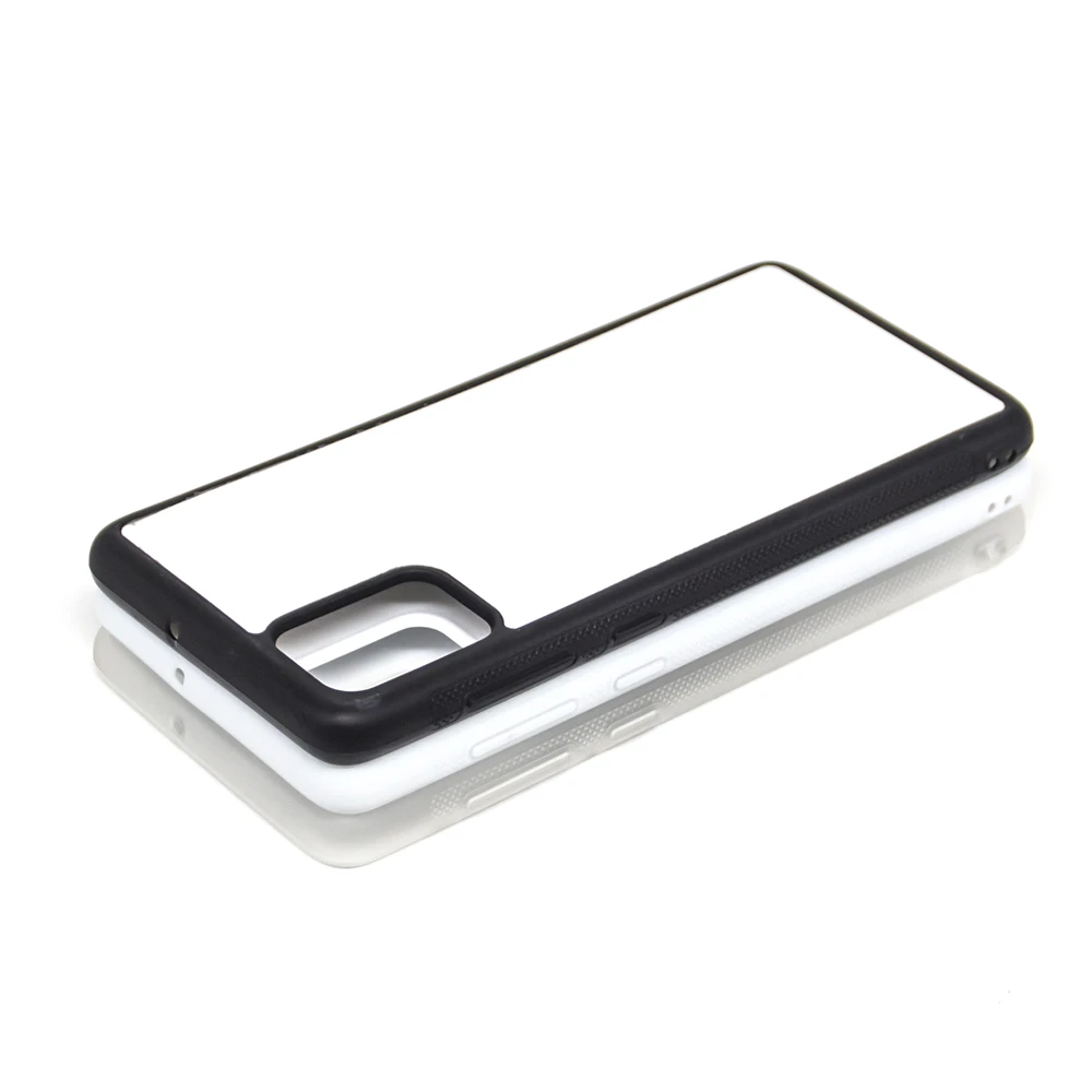 Imagem -05 - Capa Sublimação 2d em Branco para Samsung Galaxy 10 Peças A71 A51 A21s A31 S20 S21 Plus S20fe M31 A12 5g Ultra Tpu Placa de Alumínio