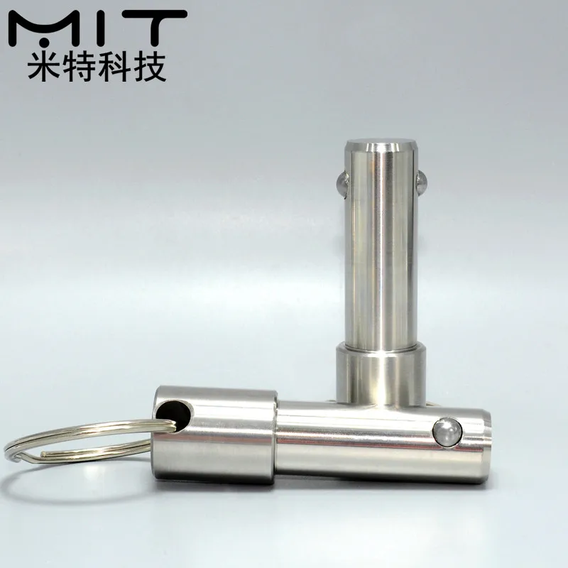 factory outlet 1pcs Spring Type All Stainless Steel Ball Lock Pins With Pull Ring For Quickly Lock dia 5/6/8/10/12/16 in stock