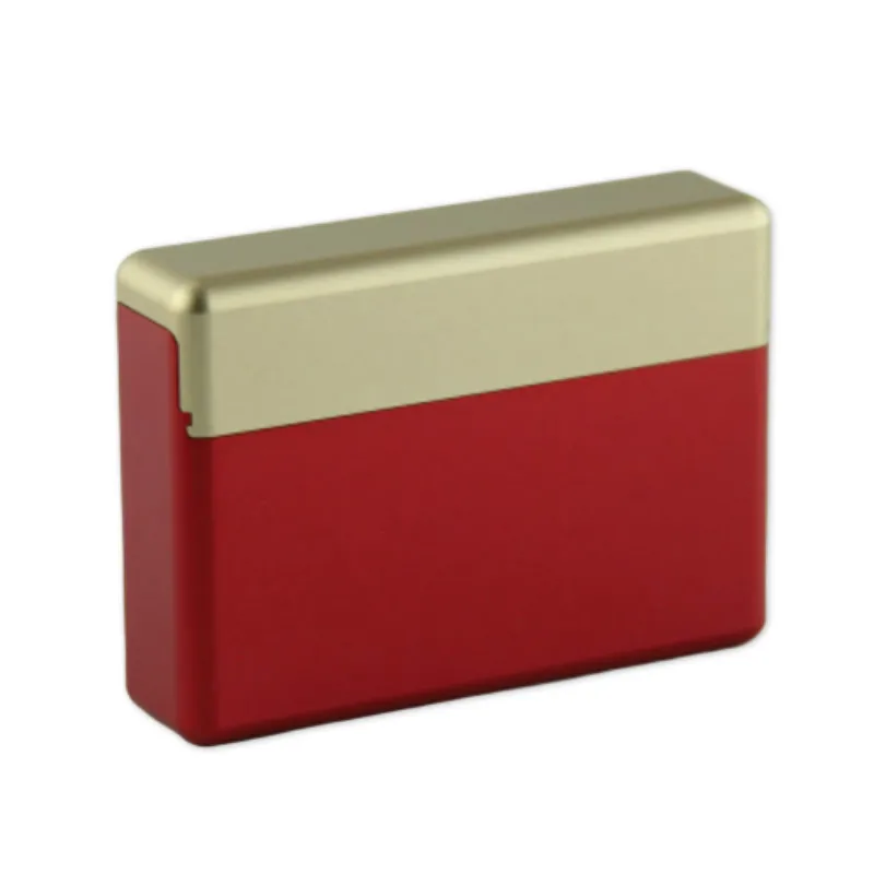 Cartucce IQS scatola portaoggetti in lega di alluminio 18 bastoncini portasigarette elettronico per AIKOS Heets Marlboro Fiit