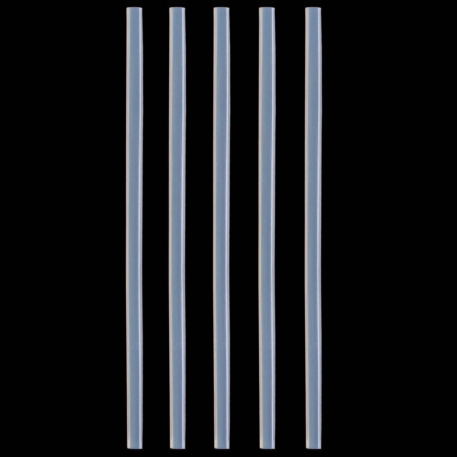 5Pcs 7mmx20cm Clear Hot Melt Gun Glue Sticks Plastic Transparent Sticks for Glue Gun 20cm Long Craft Hobbies DIY Repairs Tools