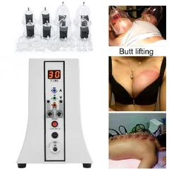 Buttocks Lifter Cup Vacuum Breast Enlargement Bust Enhancement Pumps Therapy Cupping Massager Bigger Butt Hip Enhancer Machine