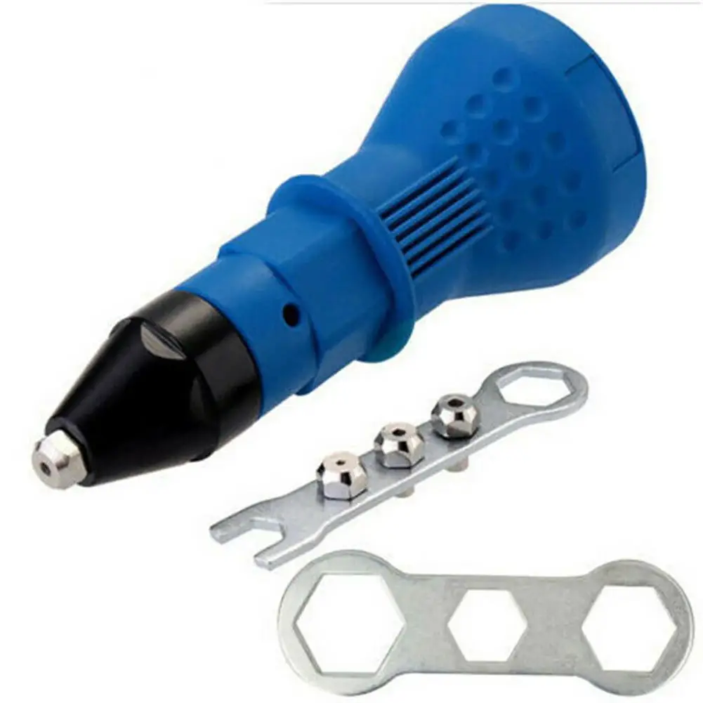 HiMISS Rivet Nut Gun Riveting Tool Cordless Riveting Drill Adaptor Insert Nut Tool Riveting Drill Adapter