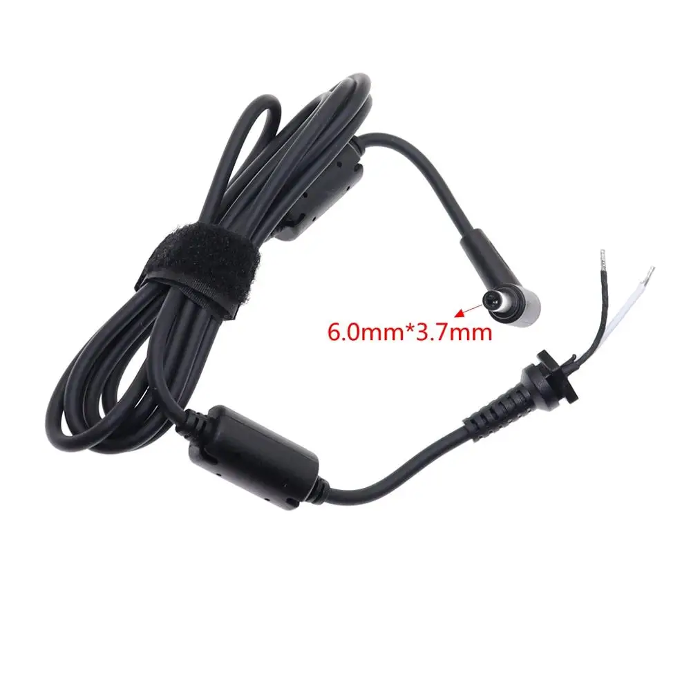 DC 6.0x3.7mm Dc Plug Power Adapter Cable Cord dla Asus ROG GX501V GM501 GM501GM GX531GM 19V 6.32A 9.23A 11.8A Ładowarka do laptopa
