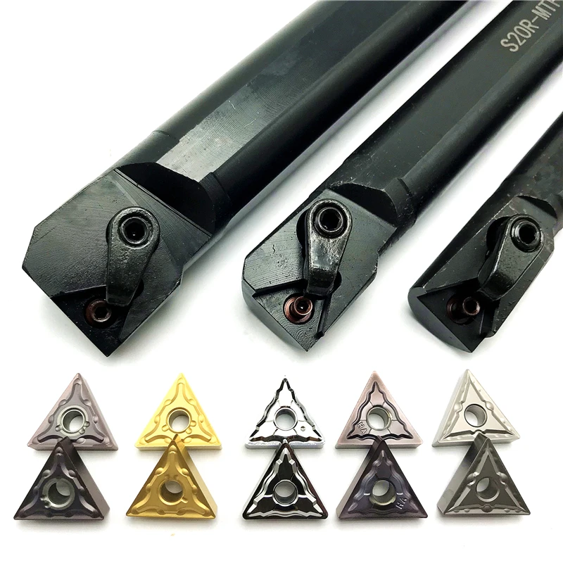 

S16Q-MTFNR16 S20R-MTFNR16 S25S-MTFNR16 S32T-MTFNR16 Internal Tool Holder +TNMG160404 TNMG160408 Cutting Tools Turning Insert Set