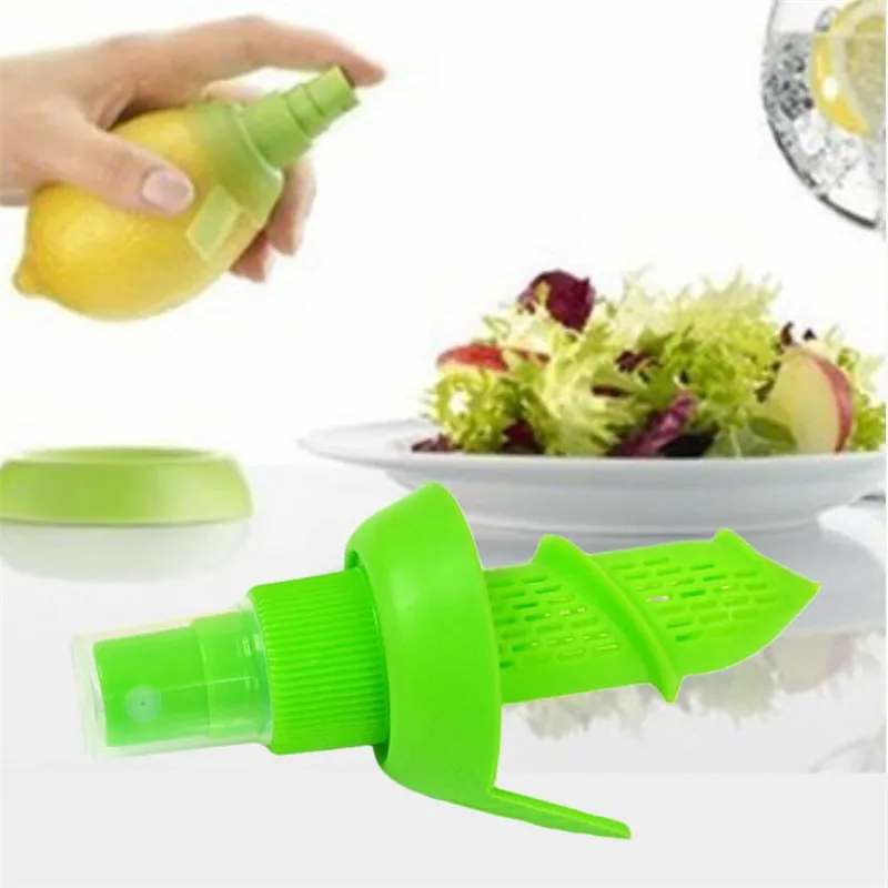 Orange Juice Squeeze Juice Juicer Lemon Spray Mist Orange Fruit Squeezer Sprayer Kitchen Cooking Tool Free Shipping 1PC