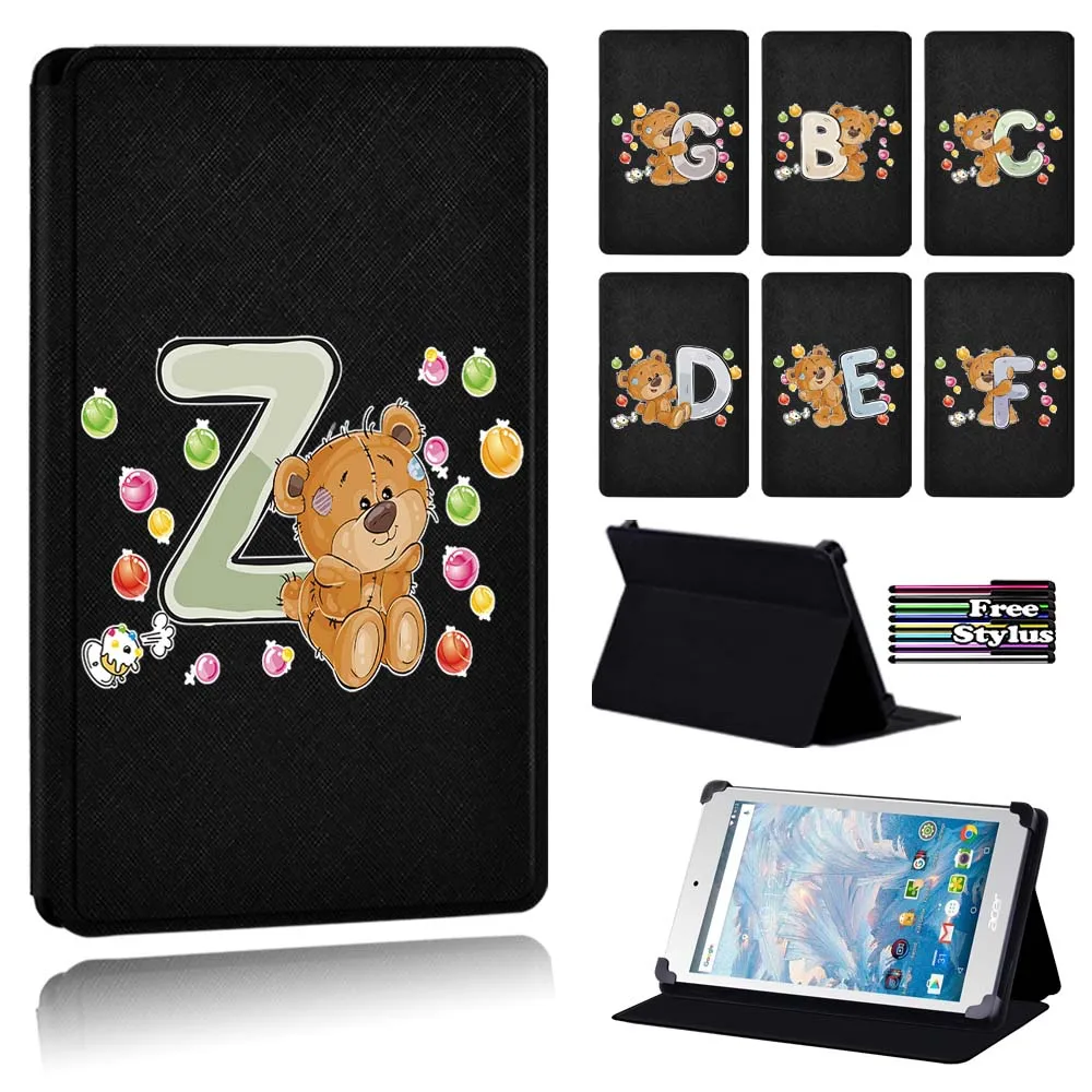 Cover Case For Acer Iconia One 7 B1-730 HD/Iconia One 7 B1-750/B1-760/Iconia One 7 B1-(770/780/790) Cartoon Letters Tablet Case