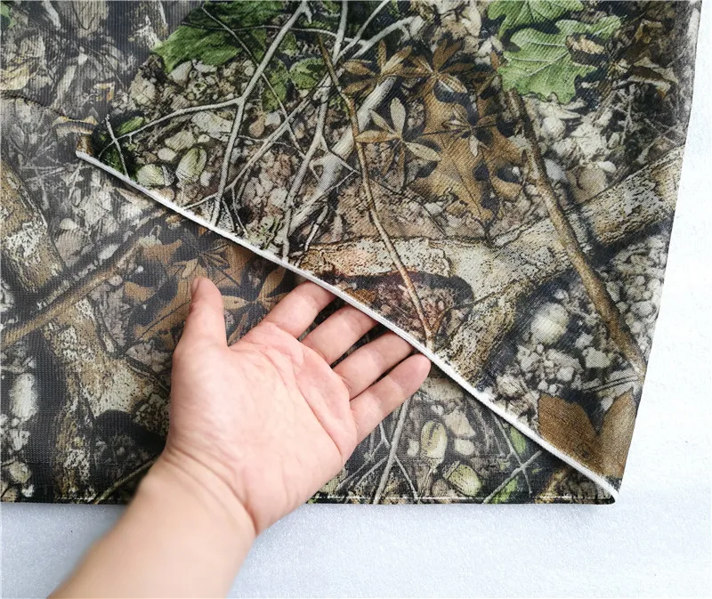 Thin camouflage fabric for hand DIY sewing Width 150cm any length,Light weight Gauze mesh breathable Fabric cloth