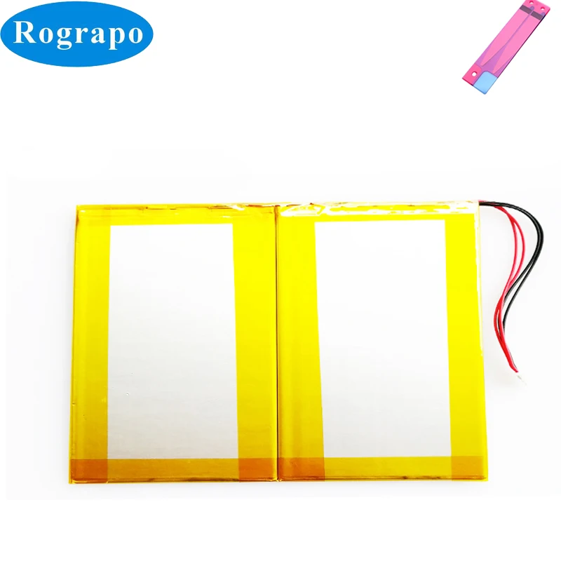 New 3.7V 9700mAh Tablet PC Battery For IRBIS TW20 Rechargeable Accumulator 5 Wire Plug