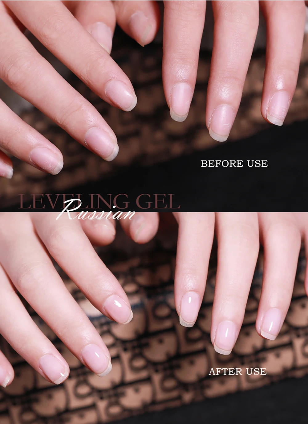 Vendeeni Neuer Russischer Selbstnivellierender Gel-Nagellack Starker Unterlack Gesunder UV-Semi-Permanent-Lack zur Nagelpflege – Detail 4
