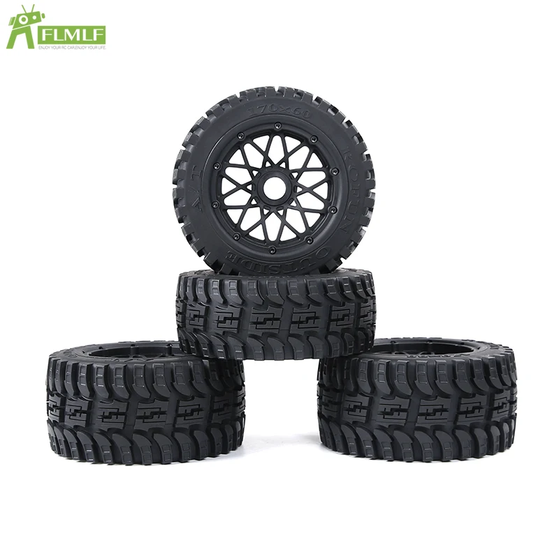 

All-terrain Front Rear Wheel Tire Assembly Kit Gen.2 Fit for 1/5 HPI ROFUN BAHA ROVAN KM BAJA 5B Rc Car Games Toys Parts