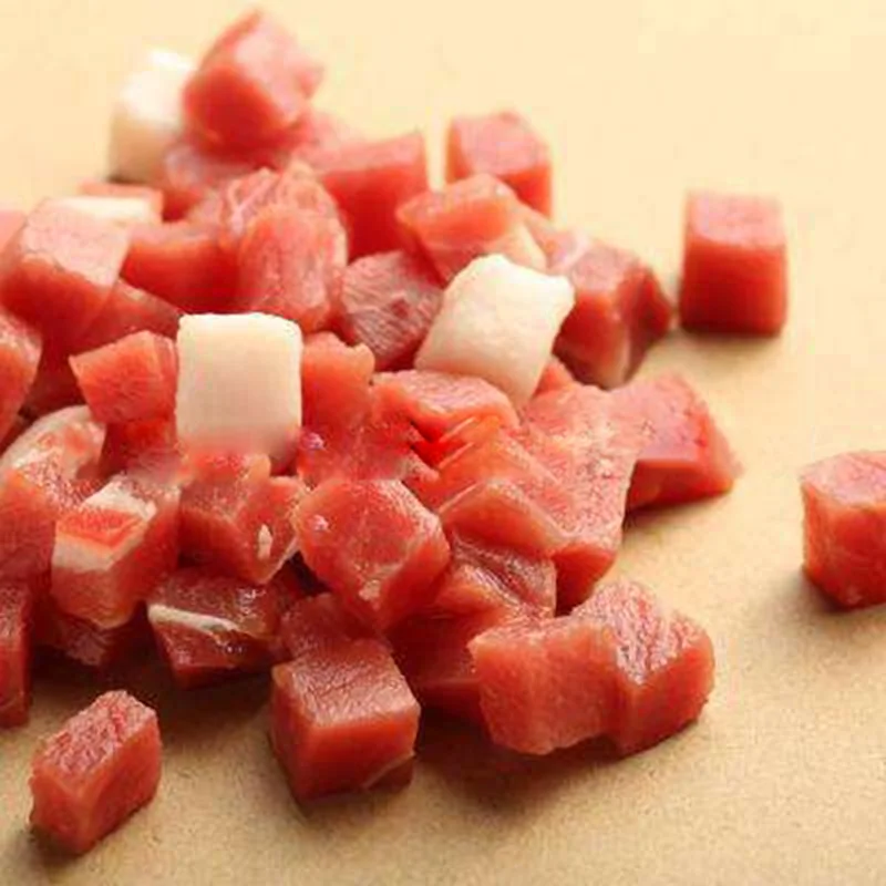 Commerciale automatico macchina a dadi In acciaio inox carne fresca dicer DRB-R350 Micro-congelato carne granello macchina di taglio 380V 3KW