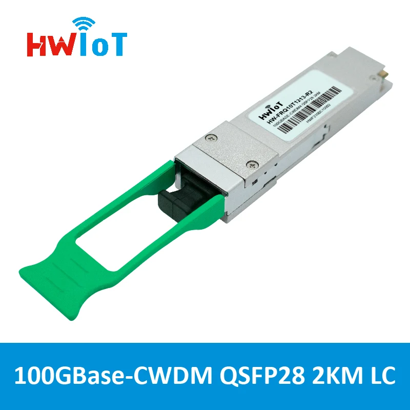 

100GBase-CWDM4 QSFP28 1270-1330nm 2km Optical Modules Transceiver LC Connector Cisco Compatible