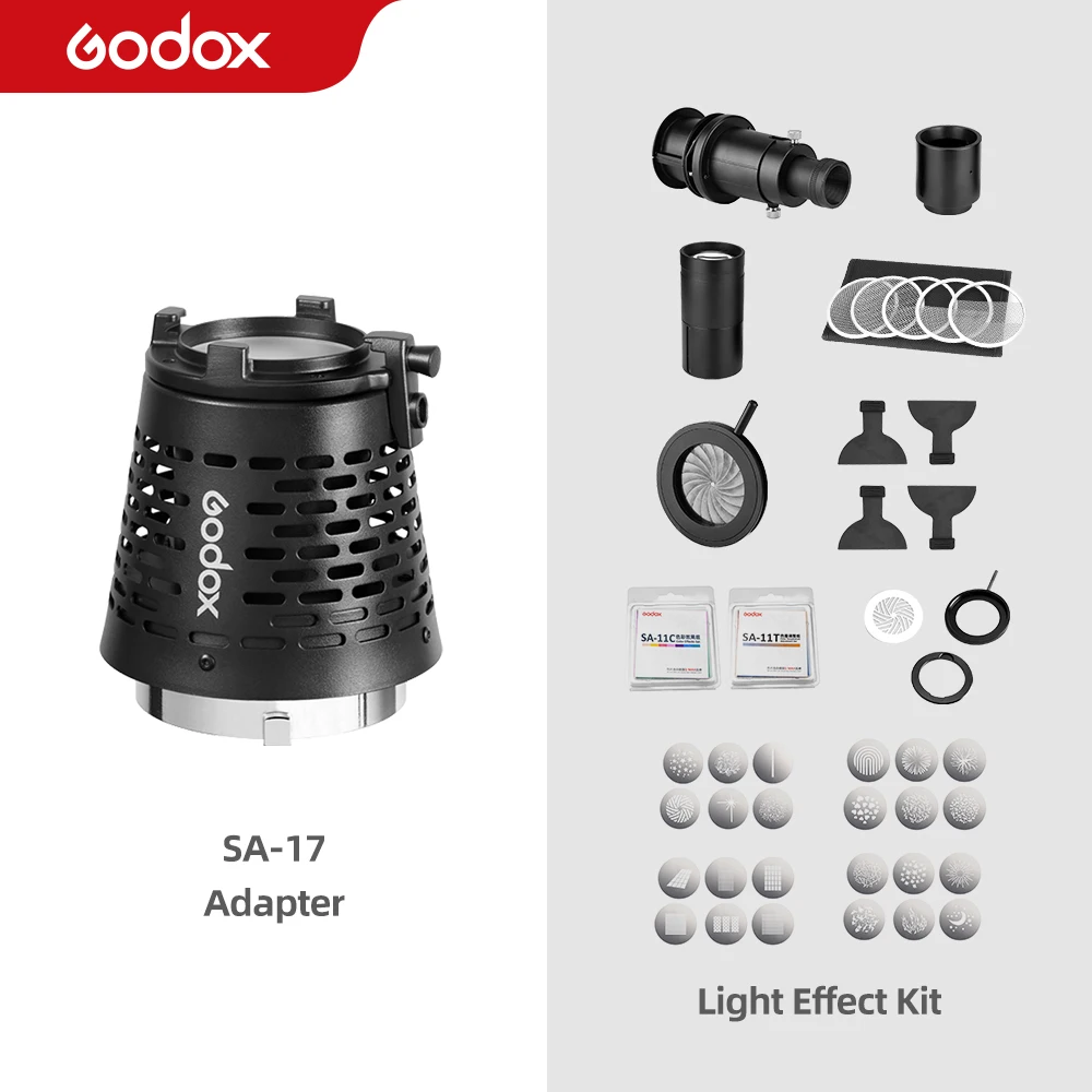 Godox SA-17鼻であしらうアダプタ用godox SA-Pプロジェクターにbowens