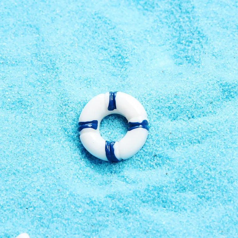 Kawaii Resin Boat/Paddle/Anchor/Starfish/Life Buoy Beach Items Miniature Flat back Cabochon Art Supply DIY Craft Decoration