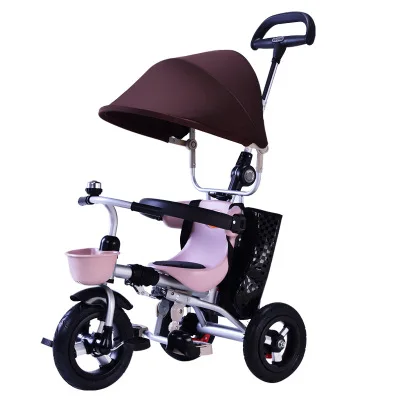 High Grade Children Tricycle Bicycle Baby Bike Lightweight Folding Infants Kids Cart 1-3 Years Old 3 wheel bicycle