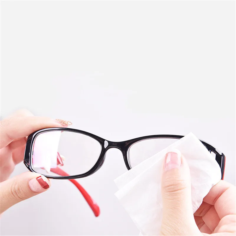 Fogproof Cleaning Wipes Tissue Paper Wipe Pad Cloth For Eyeglasses Mirrors Lens Goggles Last 24 Hours Swap Antiseptic Skin Clean