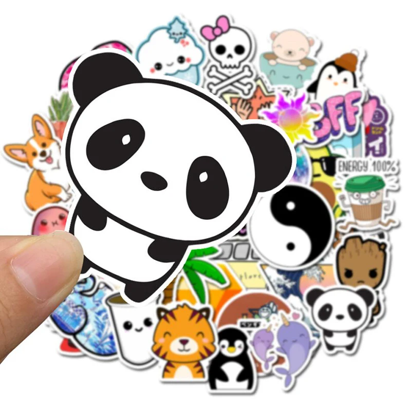LL-070# 50/pcs Cute little Qingxin PVC Graffiti sticker Classic Creative Design collection Gift High quality Printing