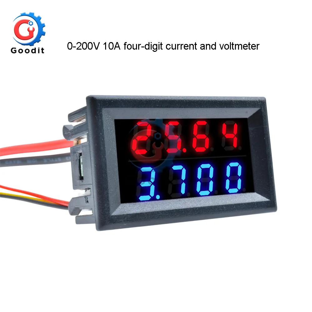 ROBAUN DC 12V 24V LCD Affichage numérique Volt Panneau mètre D85-131