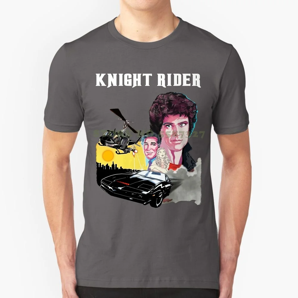 Knight Rider Series Michael Knight David Hasselhoff Ver 3 T Shirt S 4xl Men's High Quality Tees