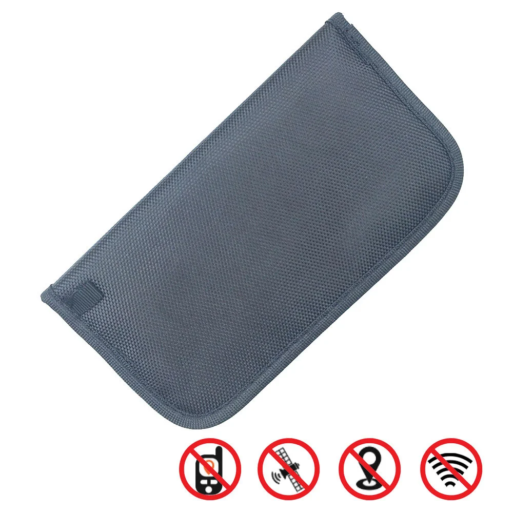 Signal Blocking Bag GPS RFID Faraday Bag Shield Cage Pouch Wallet Phone Case for Cell Phone Privacy Protection Anti-Spying Bags