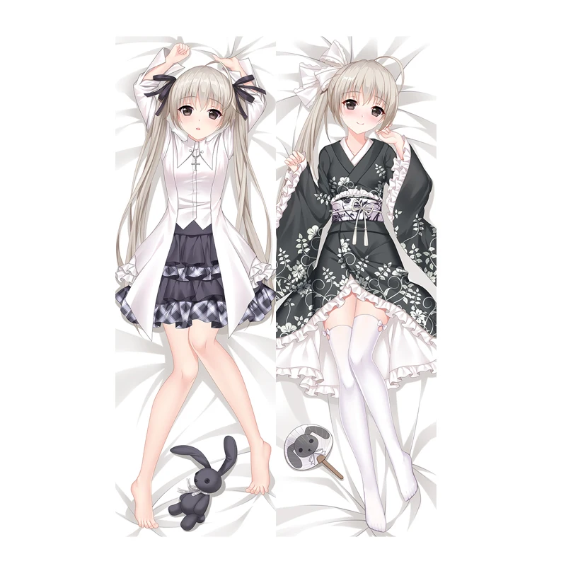 

Kasugano Sora Yosuga No Sora Dakimakura Hugging Body Pillow Case Male Female Otaku Full Body Pillow Cover Home Bedding Gift