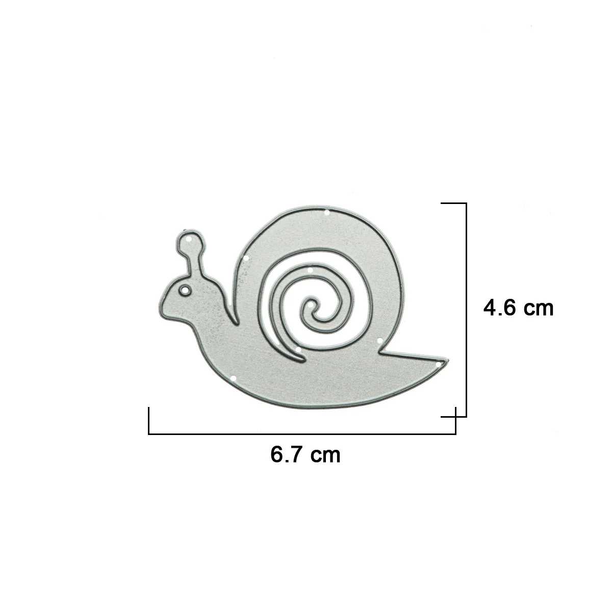 Small Size Snail Pattern Metal Cutting Dies Scrapbooking DIY Clipart Craft Paper Card Decorating Cutter Stencil