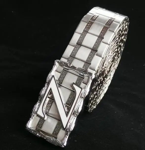 Stainless Steel Belt Men Iron Chain Fshion Metal