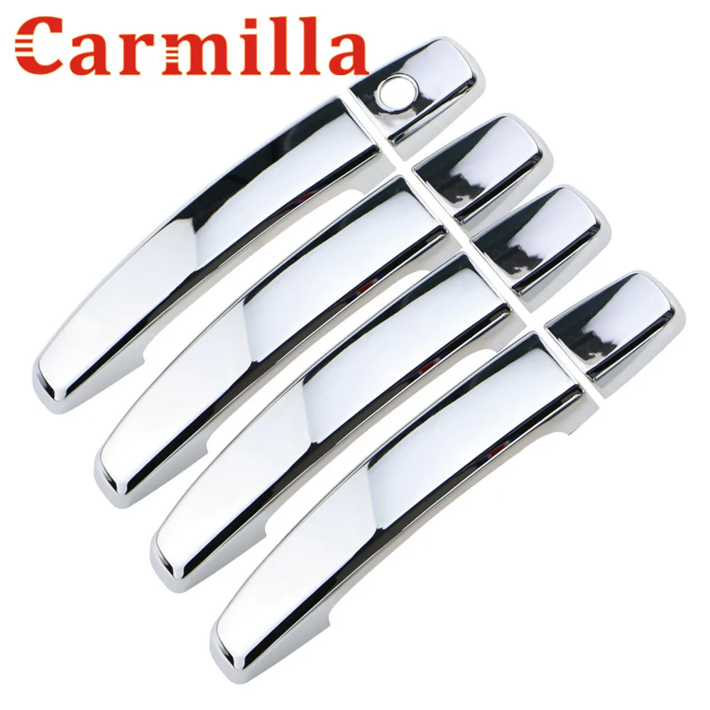 Carmilla ABS Chrome Car Door Handle Protective Cover Door Handles Trim Sticker for Chevrolet Cruze Sedan Hatchback Accessories