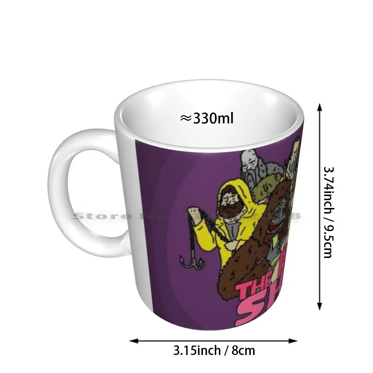 The Big Lez Show Ceramic Mugs Coffee Cups Milk Tea Mug Sassy The Big Lez Show Big Lez Show Big Lez Sasquatch Australia Cartoon