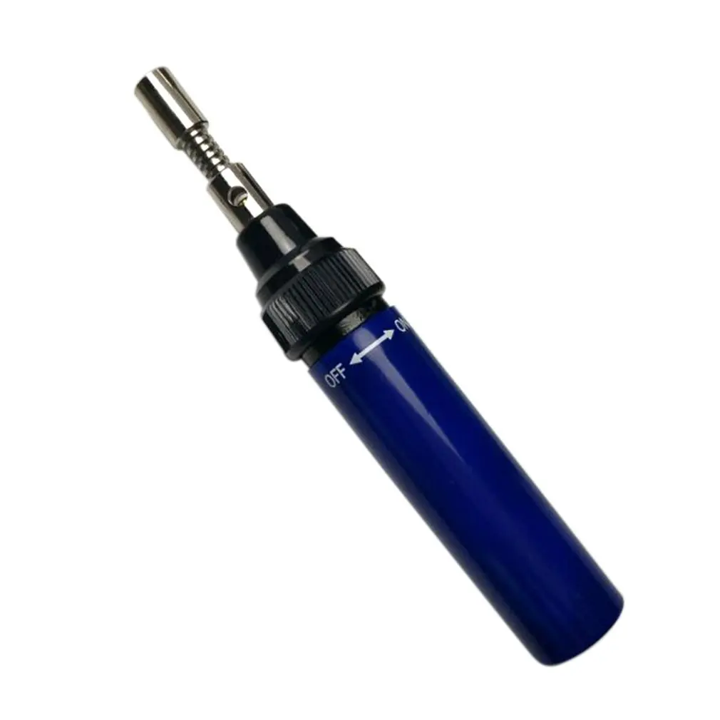 Hot sale 1300 Degree Gas Blow Torch Soldering Solder Iron Cordless Butane Tip Tool Welding Pen Burner 8ml Welding Soldering Kit