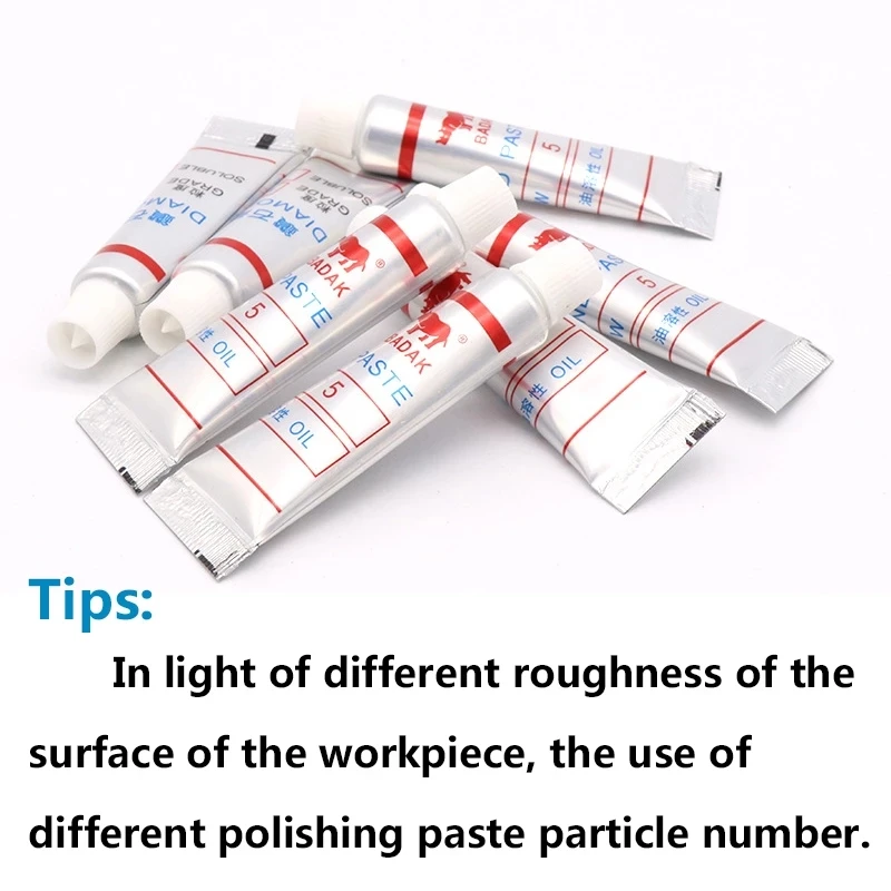 12 Stück W0.5 ~40 Diamant-Polierpaste Schleifpaste in Spritzen Schleif- und Polierpaste Mikron für Glas und Metall Werkzeuge – Detail 4