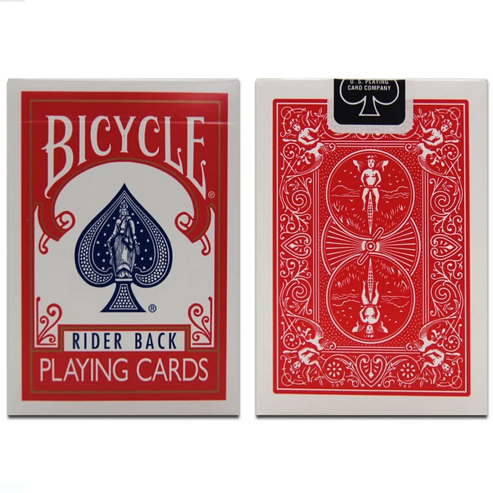 

1pcs International Bicycle Poker Blue or Red Bicycle Magic Regular Playing Cards Rider Back Standard Decks Close Up Magic Tricks